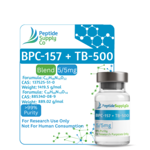Premium Peptide Supply Online|BPC-157 + TB500 (Wolverine Blend) – 10 Vials