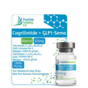 cargilintide 5mg + glp1 sema 5mg – 10 vials